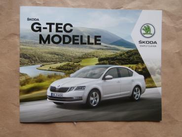 Skoda G-Tec Modelle Octavia, Citigo Prospekt Mai 2017