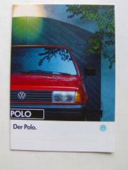 Druckausgabe VW Polo Typ 86C Katalog Auto Höpel