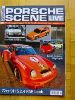 Porsche Scene Live 11/2007 924 Turbo II, 911S 2,4 RSR Look