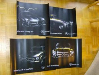 Mercedes Benz SL Poster Paket R107,R129,BR230,BR231