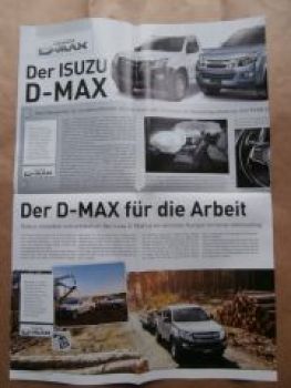 Isuzu D-Max Poster A1 Format Rarität NEU