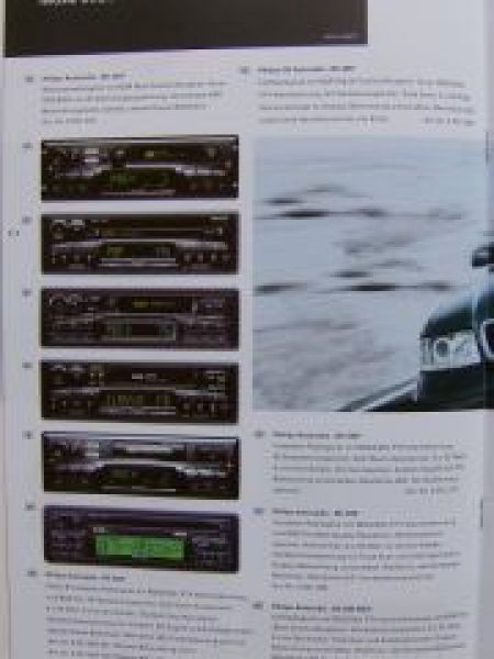 Audi Infotainment Radio- & Navigationssysteme Prospekt 5/1999