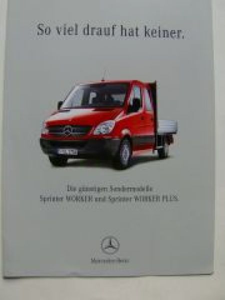 Mercedes Benz Sprinter Worker & Worker Plus Dezember 2006