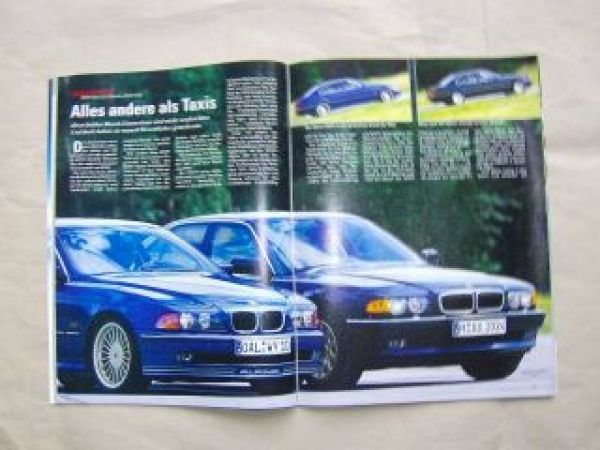 KFT 14/1999 E320CDI BR210, A190 BR168,740d E38 vs. Alpina B10 E3