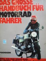 Motorbuch Verlag Poensgen Das grosse Handbuch für Motorrad Fahrer