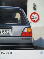 VW Golf II Typ19E CL GL GT/GTD Januar 1987