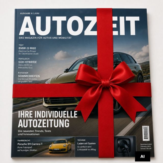 Die passende Autozeitung als Geschenk