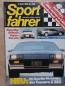 Preview: Sportfahrer 4/1982 Camaro Z28E,Porsche 930 turbo targa,VG: Scirocco GLi vs. BMW 318i E21,AHG BMW M1 E26,