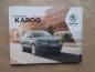 Preview: Skoda Karoq 1.0TSI 1.5l TSI 1.6L TDI +SCR +4x4 DSG Prospekt mit Preisliste 11/2017