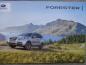 Preview: Subaru Forester 2.0X Lineartronic Prospekt 11/2018 +Preisliste NEU