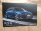 Preview: Audi RS6 Avant performance (Typ 4G) Mappe Oktober 2015 NEU
