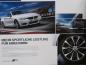 Preview: BMW 3er,4er,X3,X4 und Z4 E89 Zubehör Prospekt Februar 2017 NEU