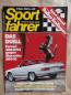 Preview: Sportfahrer 9/1982 Zender Ferrari 308GTSi vs. Zender Mercedes Benz 500SL R107,Ford C100,MK BMW 323i E21,