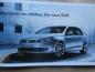 Preview: VW Golf VI Typ 1K Wertigkeit neu erleben Buch Vorstellung +Poster Rarität NEU