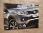 Preview: Fiat Fullback Original Zubehör Prospekt  Juni 2016 NEU