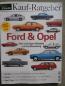 Preview: Motor Klassik Kauf-Ratgeber Ford & Opel Ascona A &B,Admiral,Senator,Taunus 12M,20M P5,Capri,Granada,Sierra,Scorpio