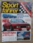 Preview: Sportfahrer 7/1985 Iso Grifo,Renautl A310 Spyder,Escort Turbo RS vs. Golf2 GTI 16V,Treser