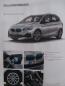 Preview: BMW 225xe iPerformacne F45 Active Tourer +216i 218i 220i 225i xDrive,216d 218d +xDrive 220d +xDrive März 2018