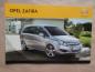 Preview: Opel Zafira C Benzin Diesel Prospekt +Preisliste Dezember 2013 NEU
