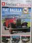 Preview: Swiss Classics Revue Nr.16-4 2007/8 Fiat Balilla,Daimler,Peugeot 404,Montage Saurer,Käfer Cabriolet