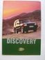 Preview: Land Rover Discovery Prospekt Tdi V8i +ES NEU