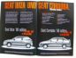 Preview: Seat Ibiza & Cordoba 1999 Edition Prospekt NEU