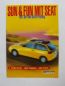 Preview: Seat Sun & Fun Ibiza Vivo, Cupra2 Prospekt 4/1998 NEU