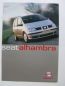 Preview: Seat Alhambra Prospekt 6/2000 NEU