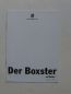 Preview: Porsche Boxster Preisliste 1.August 1996 NEU (986)