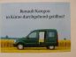 Preview: Renault Kangoo Prospektblatt September 1999
