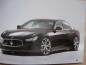 Preview: Novitec Tridente Maserati Ghibli Prospekt Deutsch/Englisch
