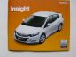 Preview: Honda Insight Hybrid Prospekt März 2009 NEU