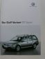 Preview: VW Golf Variant GT Sport Prospekt Oktober 2004 1J5