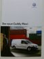 Preview: VW Caddy Maxi Prospekt Oktober 2007 NEU