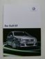 Preview: VW Golf GT Prospekt Oktober 2006 1K1 NEU