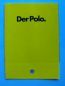 Preview: VW Polo Steilheck Typ 86C Prospekt August 1983