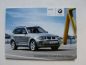 Preview: BMW Original Zubehör 2008 X3 E83 Prospekt NEU