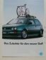 Preview: VW Zubehör Prospekt Golf3 Typ 1H1 November 1991