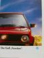 Preview: VW Golf2 Typ 19E Function Prospekt Oktober 1991