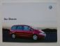 Preview: VW Sharan Facelift Prospektblatt September 2003 Rarität