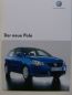 Preview: VW Polo Typ 9N3 Prospekt März 2005 NEU