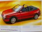 Preview: VW Golf3 Cabriolet Sport Edition Prospekt Typ 1E7 August 1997
