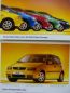 Preview: VW Polo Colour Concept Typ 6N1 April 1999 Prospekt Mappe