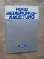 Preview: Ford Bedienungsanleitung 1978