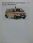 Preview: VW T4 Krankentransportwagen Langer Radstand Prospekt 5/1992