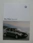 Preview: VW Polo Special Prospekt Januar 2004 9N1 NEU