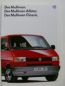 Preview: VW T4 Multivan +Allstar +Classic Prospekt Juli 1995 NEU