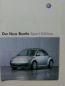 Preview: VW New Beetle Sport Edition Prospekt 9C1 1C1 Juni 2004 NEU