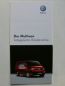 Preview: VW T5 Multivan Prospekt Januar 2005 7HM 7HF NEU