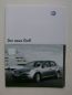 Preview: VW Golf5 Prospekt September 2003 +Sportline 1K1